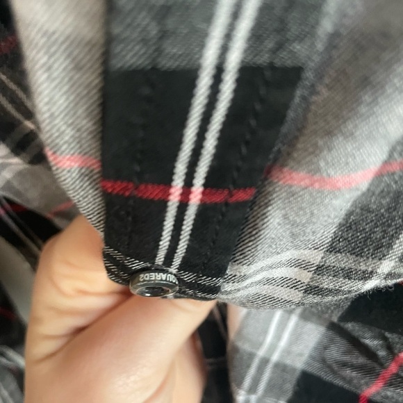 DSquared2 Red Checked Button Down Shirt - Picture 9 of 9